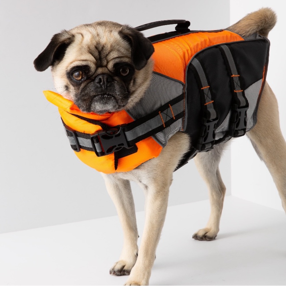 3/$30 PMP Life Vest for Dogs Sz LARGE Adjustable 100% Polyester-Water Re…